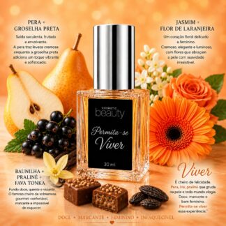 Colônia Permita-se Viver - 30 ml
