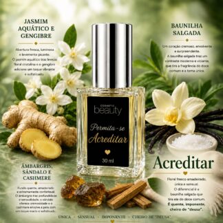 Colônia Permita-se Acreditar - 30 ml