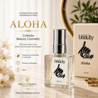 Colônia Masculina Aloha - 30 ml