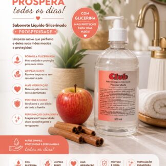 Sabonete Líquido Glicerinado Prosperidade - 500 ml