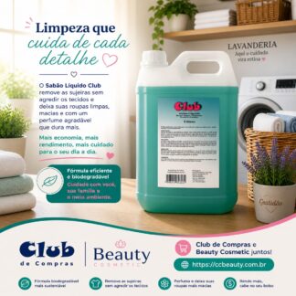 Sabão Líquido Club - 05 L